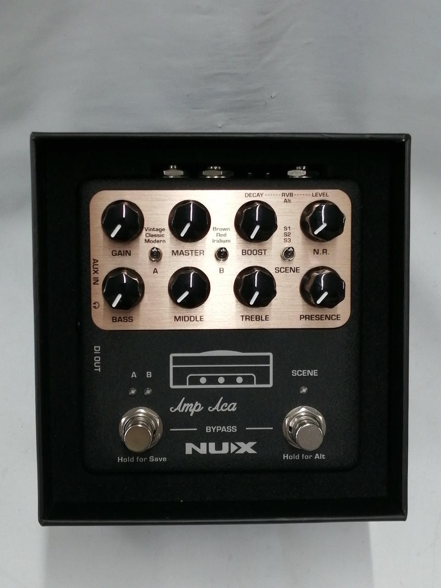 NUX Amp Academy Stomp Box Modeler and IR Loader from Japan