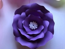 Paper Flower Template 12 Kit - DIY - Make Unlimited Flowers - Make All Sizes