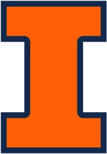 University of Illinois Fighting Illini - Die Cut All Weather Vinyl Sticker/Decal