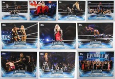 2019 WWE Women's Division Evolution Wrestling Cards Complete Your Set You U Pick