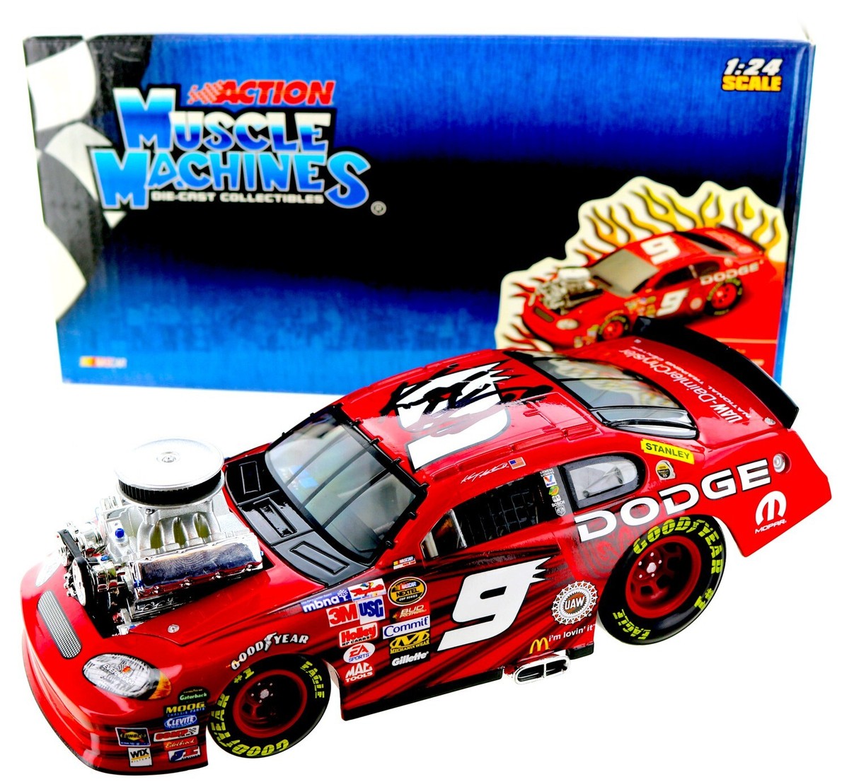 チャーリー 他の方NG Kasey Kahne #9 Dodge Dealers/UAW 2005 NASCAR Muscle Car
