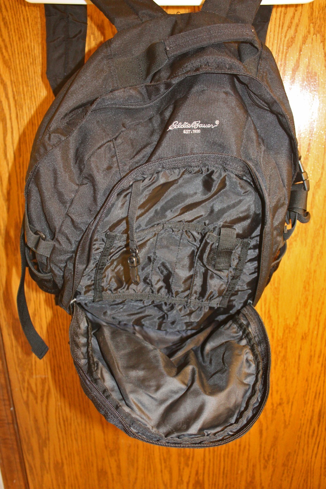 Eddie Bauer Black Backpack - multiple pockets - image 4