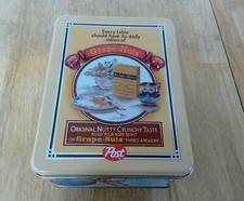 Post Grape Nuts cereal collectors Tin