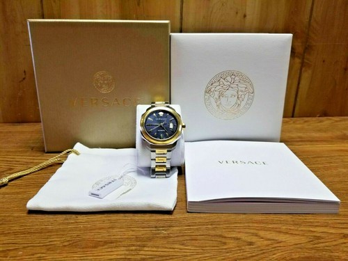 Versace DYLOS 42mm Orologio automatico bicolore in acciaio inossidabile  VAG030016 | eBay