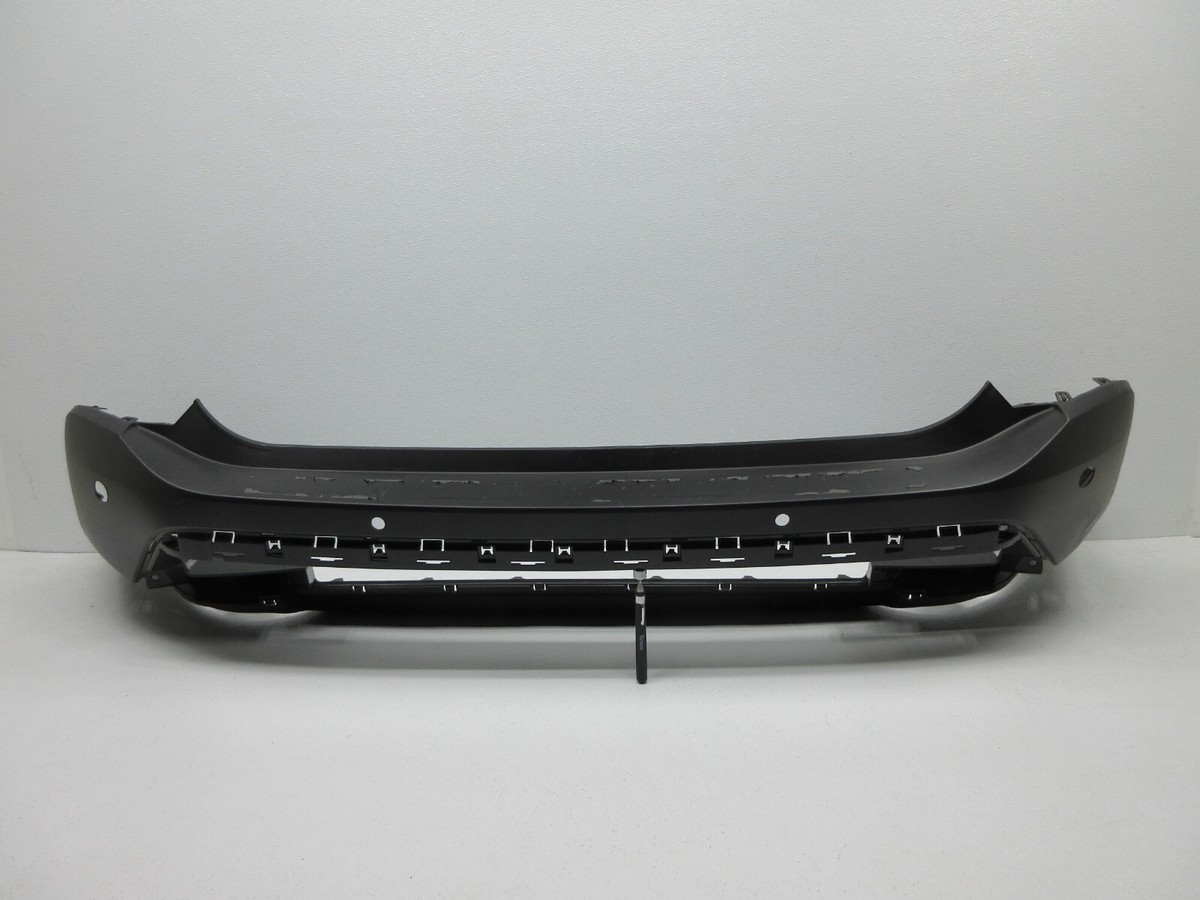 Rear Bumper Cover Nissan Rogue Sport w/Sensor Holes Black 21 22