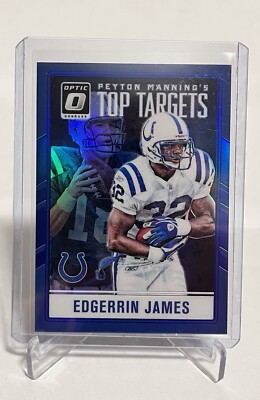 2016 Panini Donruss Optic EDGERRIN JAMES Peyton Manning Top Targets #5 Blue /149
