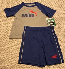 NWT Puma Short Set Outfit Boys Size 12 Months