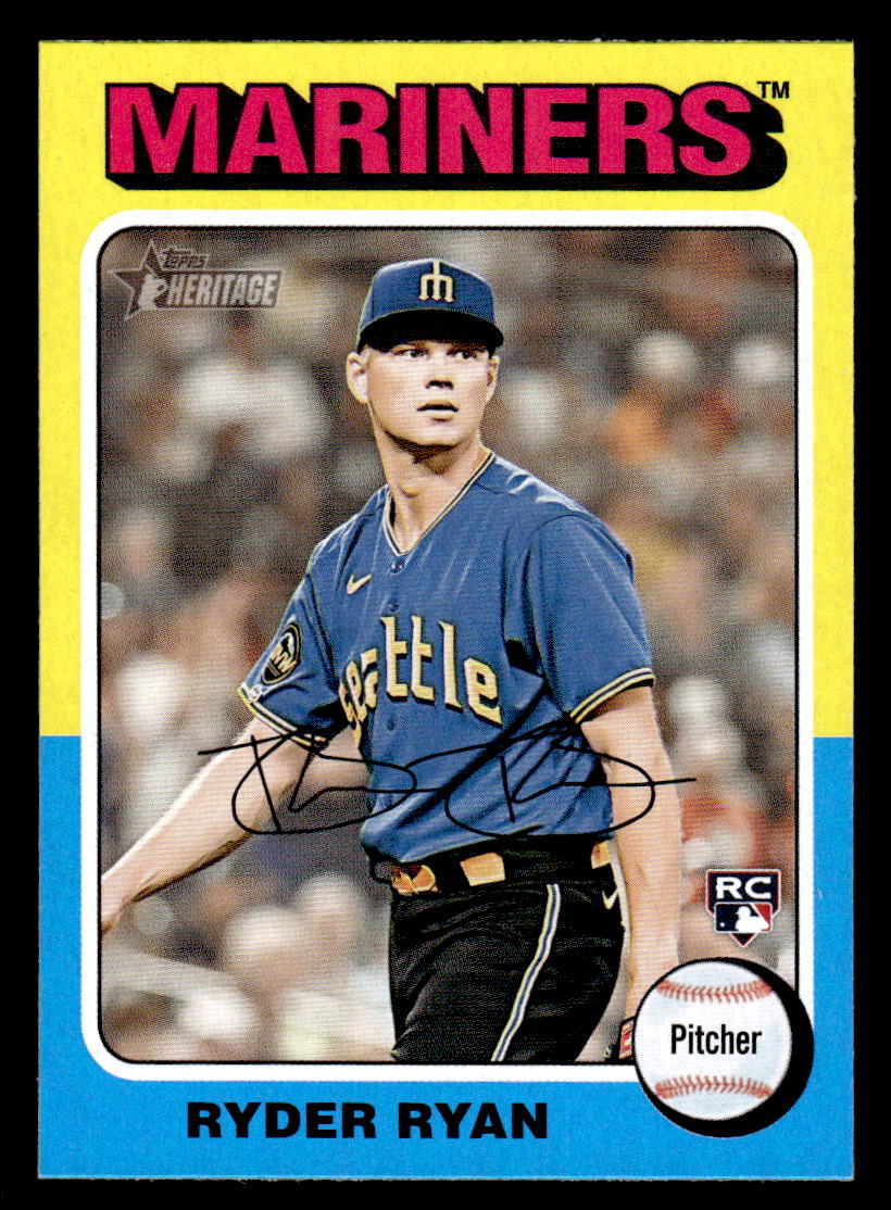 Ryder Ryan 2024 Topps Heritage 326 Rookie eBay