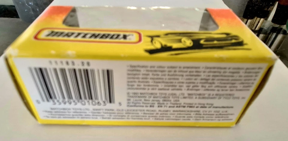 Matchbox Superfast Series Aston Martin DB7 63 Fabricado em 1993/4 Verde - Imagem 3 de 4