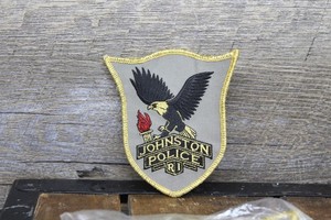 JOHNSTON POLICE RI - Embroidered  Patch -