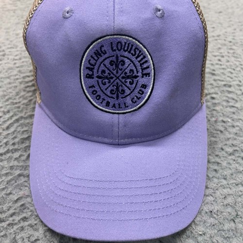 Racing Louisville FC Hat Cap Womens Trucker Hat One Size Outdoor Cap Soccer - Picture 2 of 9