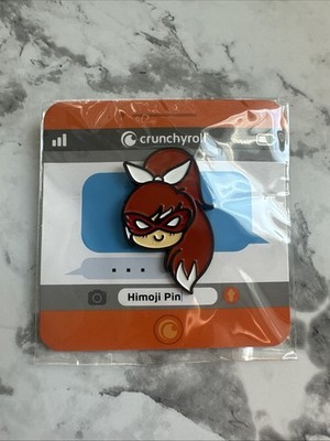 Loot Crate CrunchyRoll Himoji Pin, NEW Sealed 