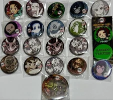 Demon Slayer Kimetsu no Yaiba Ufotable Can Badge Lot Tanjiro Nezuko Inosuke