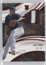 2016 Panini Immaculate Swatches Prime 26/49 Luis Severino #IS-LS 0j4n