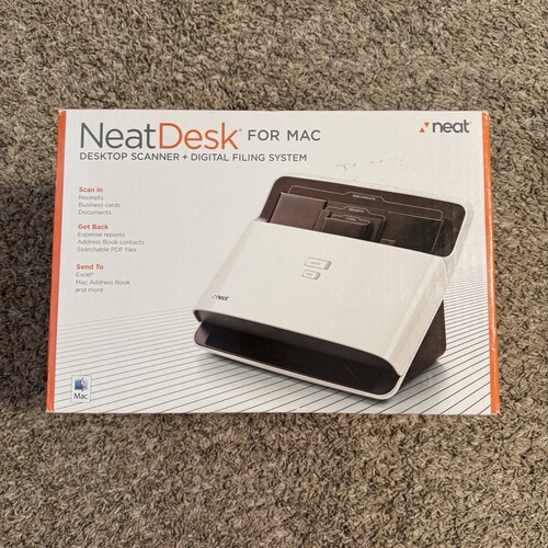 Neat Desk For Mac ND-1000 Desktop Scanner & Digital Filing System- NEW/UNSEALED - 第 1/9 張圖片