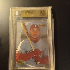 1998 Bowman Best  Ruban Mateo Beckett Graded 9.5 Pop 13