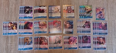 Op17 Rocks.D.Xebec Deck komplett, 63 Karten Deck inkl Extra's Sr's & R's
