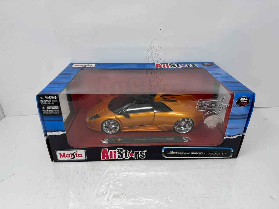 Maisto All Stars Lamborghini Murciélago Roadster 1:18 Diecast - Imagem 3 de 4