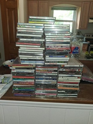 100 Lot Wholesale Random Assorted Audio CDs With Case & Original Artwork Lot