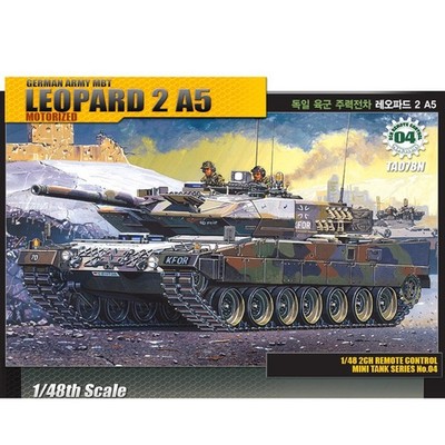Academy 13310 Ta078 1/48 Plastik Modellbausatz Bundeswehr Mbt Leopard 2 A5 2 Ch Ele