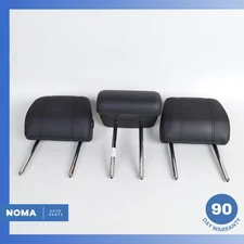 20-23 Range Rover Evoque L551 Rear Seat Headrest Head Rest Set of 3 Black OEM