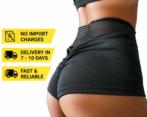 Womens High Waist Yoga Shorts Butt Lift Scrunch Pants Booty Leggings Workout Gym