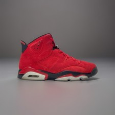 Jordan Men's Red Air Jordan 6 Retro Toro Bravo Trainers Sneakers Sz 10.5 Sporty