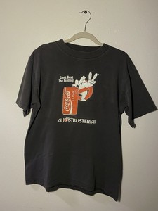 T-shirt Ghostbusters noir logo classique - Produit dérivé culte | Pause Canap - 4953