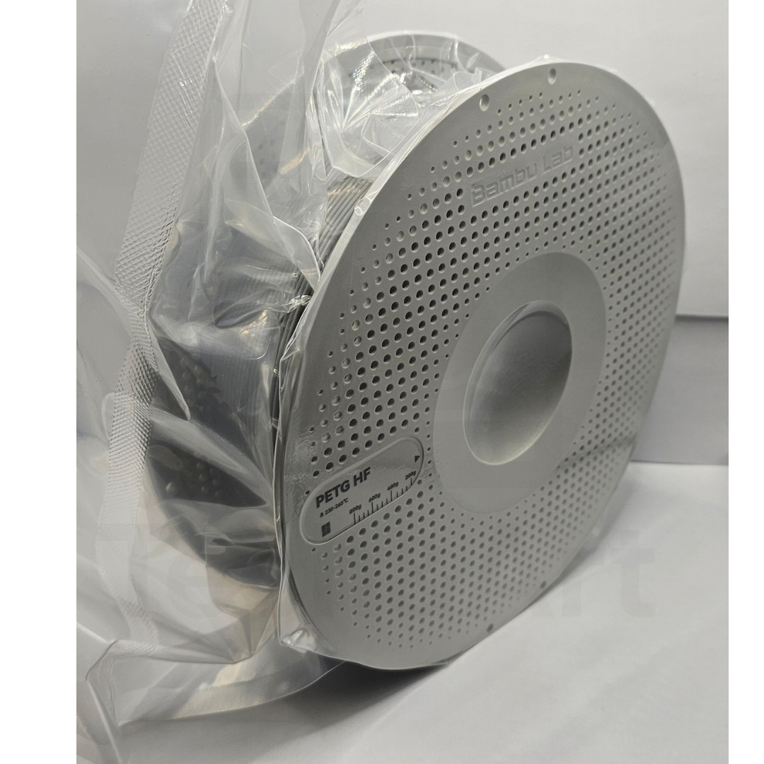 Original Bambu Lab PETG HF Filament Grau mit Spule 1kg Neu OVP 3D Drucker