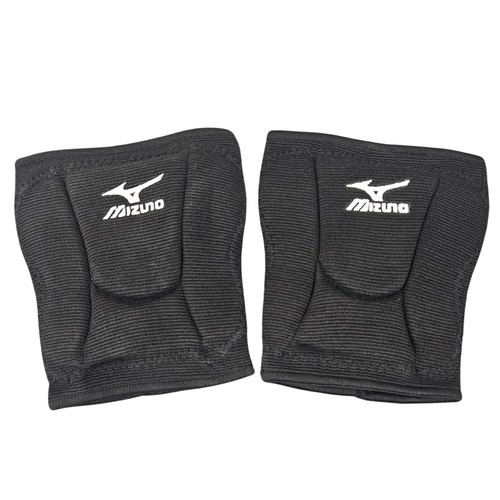Mizuno LR6 Volleyball Kneepads Unisex Large Black Low Rise Slim Padded Gear