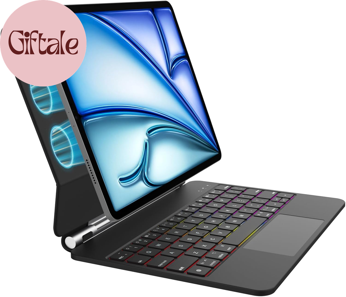 Keyboard Case for Ipad Air 11-Inch (M3 2025 / M2 2024) & Ipad Pro 