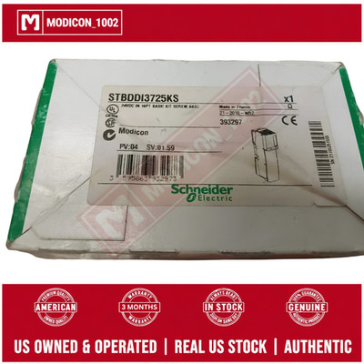 Schneider Electric STBDDI3725KS 24VDC IN 16PT BASIC KIT SCREW BASE New