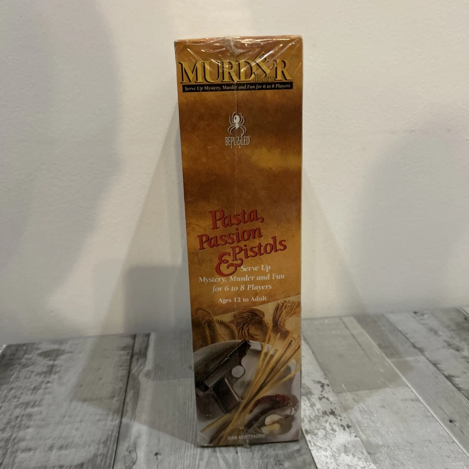 Bins VINTAGE MURDER MYSTERY PARTY - MURDER A LA CARTE - BEPUZZLED NEW SEALED - Image 4 of 4