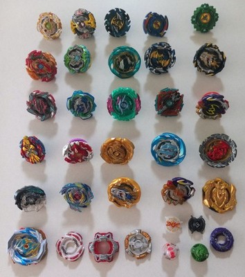 Beyblade Lot - with Launchers