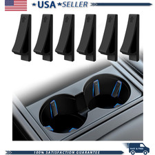 Car Cup Holder Insert Limiter 6pcs Silicone Anti-shake Liner Secure Holding And Car Cup Holder Insert Limiter 6pcs Silicone Anti-shake Liner Secure Holding And