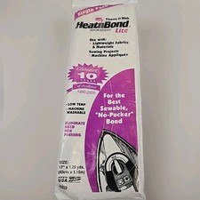 HeatnBond Lite Iron-On Adhesive, 17 Inches x 1.25 Yards 3522 