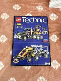 Vintage Lego Technic 8868 Air Tech Claw Rig (missing 1 tube, NOT TESTED, manual)