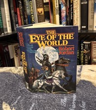 The Eye of the World - Robert Jordan (1990, Hardcover) Later Print, FAIR, Wheel