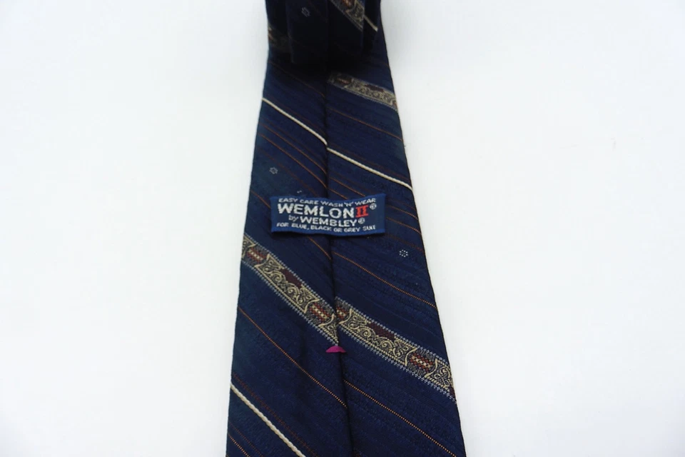 Винтажный галстук Wemlon II от Wembley конца 1950-х - Изображение 3 из 4
