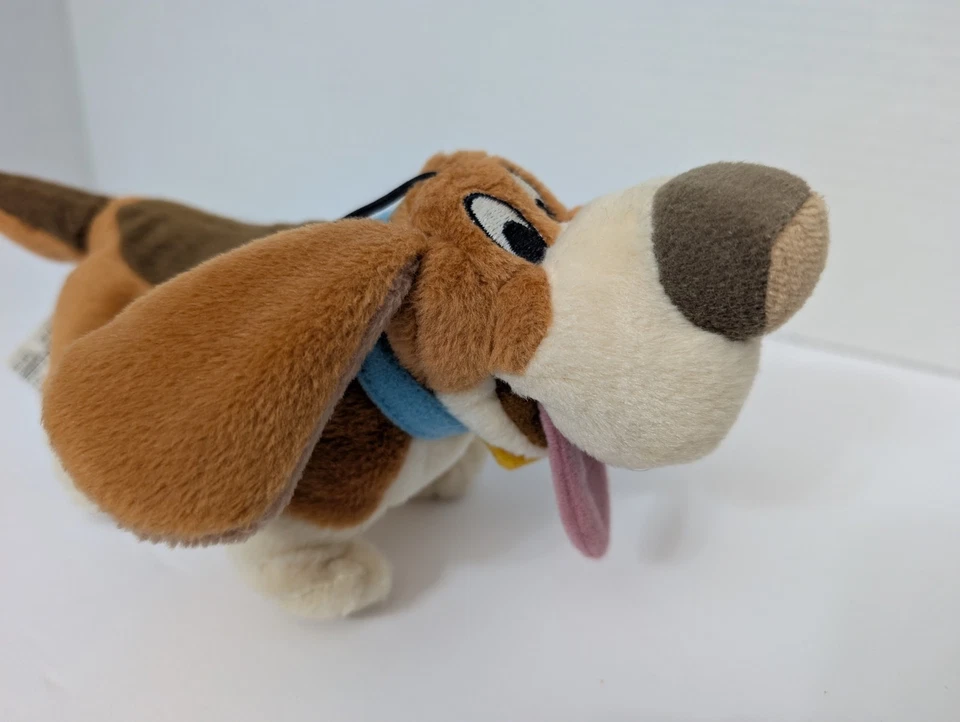 Vintage Disney O Grande Rato Detetive Toby Cachorro Bicho de Pelúcia... - Imagem 4 de 4