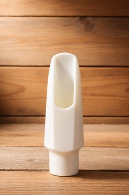 3D Printed Meyer Alto Saxophone Jazz Mouthpiece White 5M, 6M, 7M