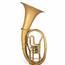 Euphonium Stowasser  S hne Germany Early 900  s 3 Cylinders Vintage Rare