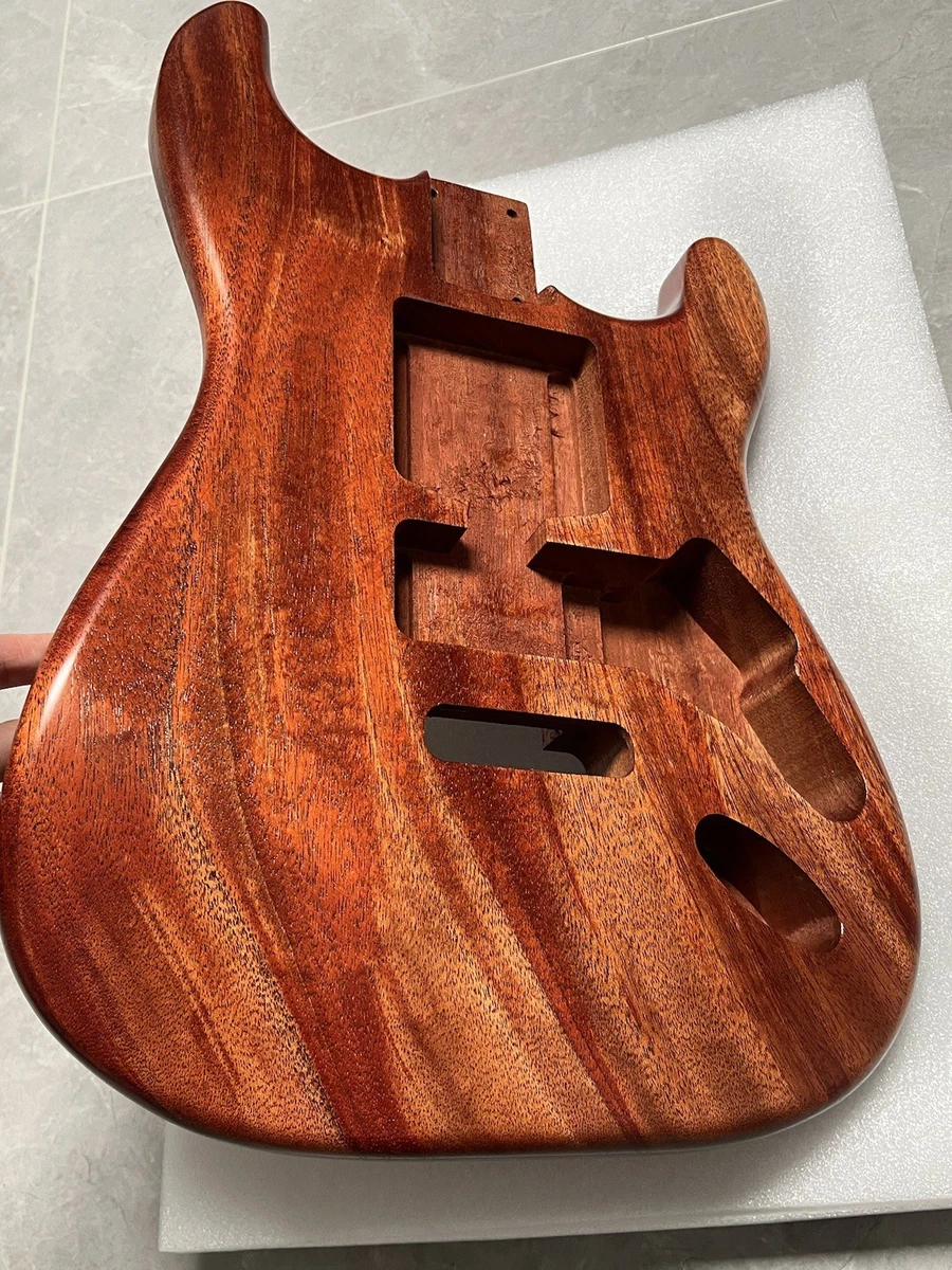 Brand new One-Piece Solid Mahogany Electric Guitar Body - Unfinished