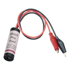 Pro Tool - Quickly Locate Shorts in 24 VAC Circuits, Short Finder Red, Black 