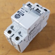 Allen Bradley 1492-CB2H005 Series B Circuit Breaker, 0.5 Amps, 2 Pole - NEW
