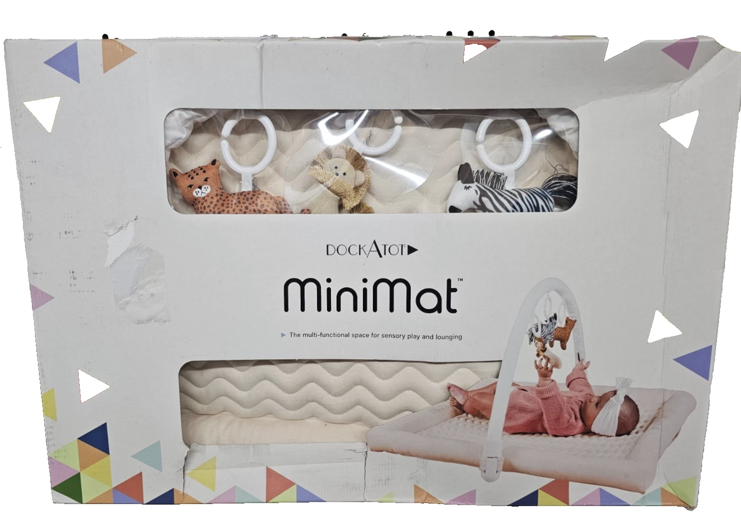 DockATot Minimat Baby Playmat - Sand Chambray
Opens in a new window or tab