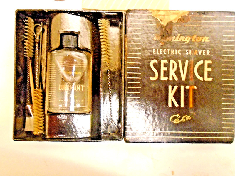 Late '60 REMINGTON RAND Electric Shaver Service Kit- W/Original Box U.S.A.