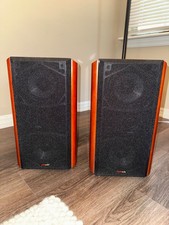 Polk Audio LSi9 Bookshelf Speakers Pair - Cherry Wood Finish - Bi-Wire Tested