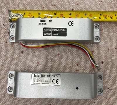 12V Edelstahl Elektrisches Fallriegel Türschloss Riegel Sicherheitsschloss