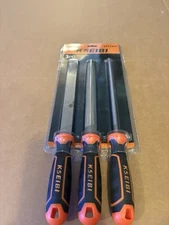 KSEIBI 311485 Metal File Set, 3Pcs Kit, High Carbon Steel T-27